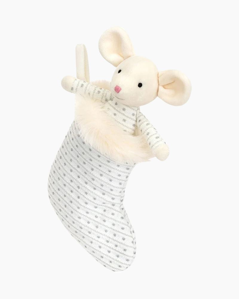 Shimmer Stocking Mouse Plush Toy