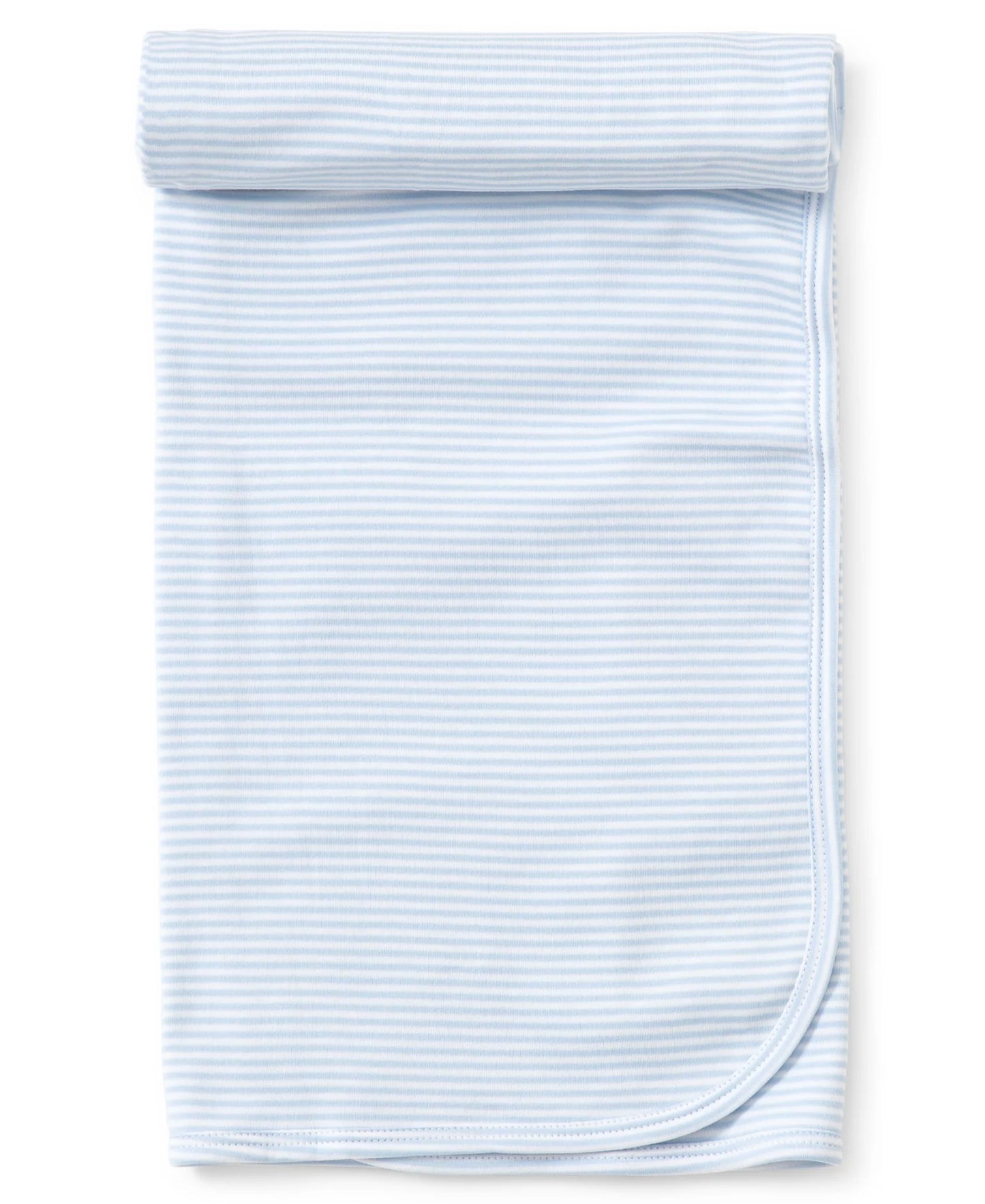 Simple Stripes Blue Blanket