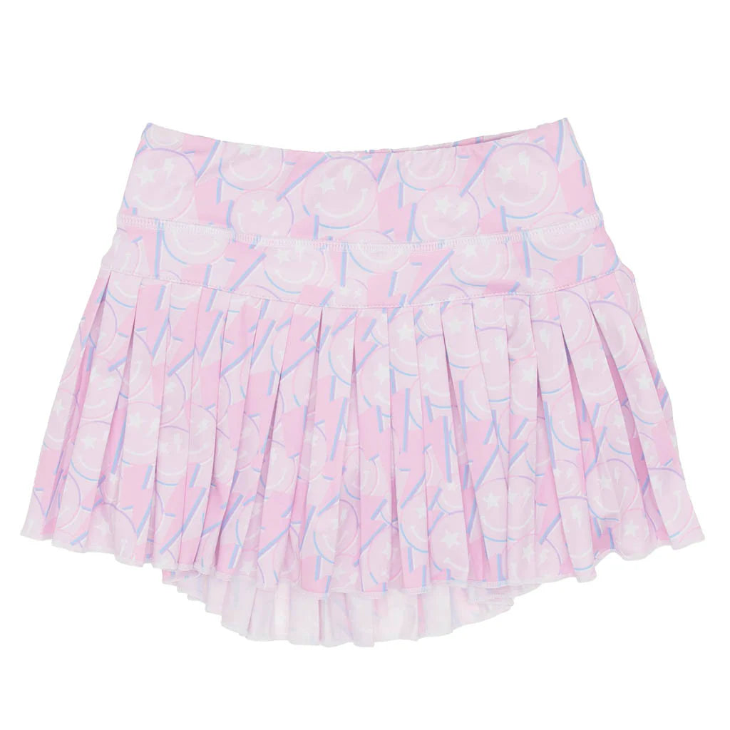 Smiley Spark Mini Pleat Skort