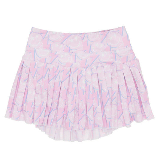 Smiley Spark Mini Pleat Skort