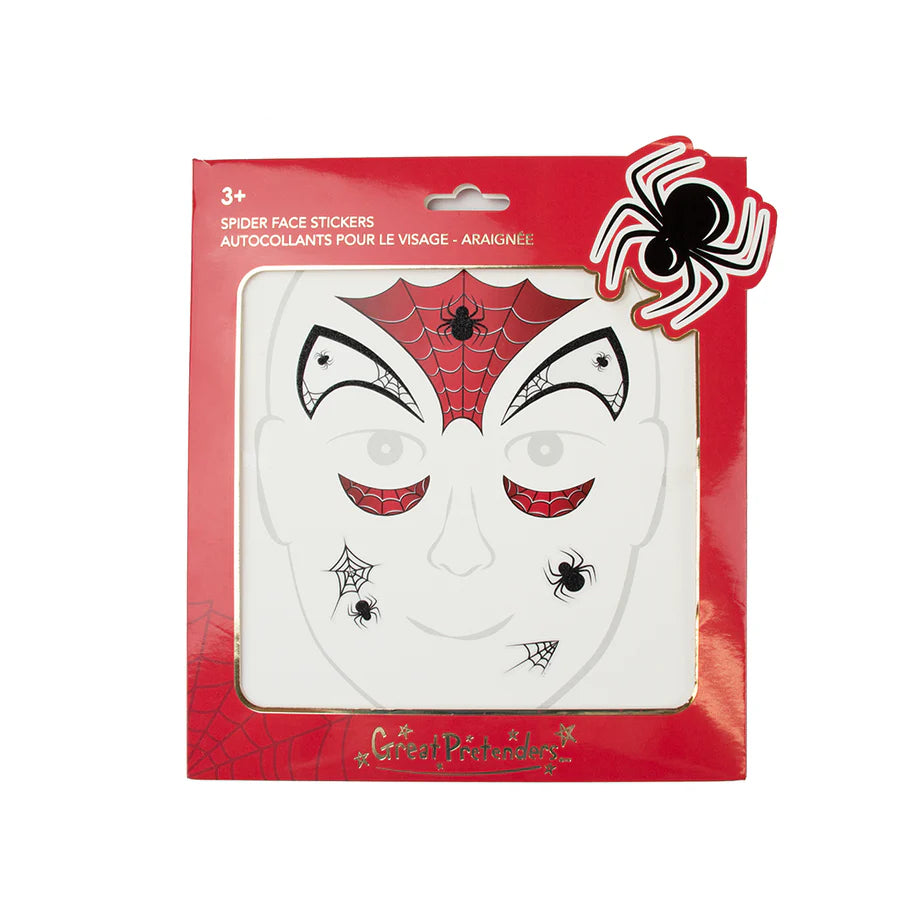 Spider Face Stickers