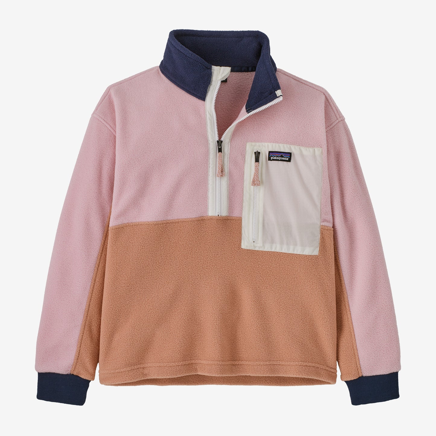 Kids' Microdini 1/2-Zip Fleece Pullover Terra Pink