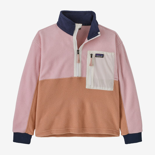 Kids' Microdini 1/2-Zip Fleece Pullover Terra Pink