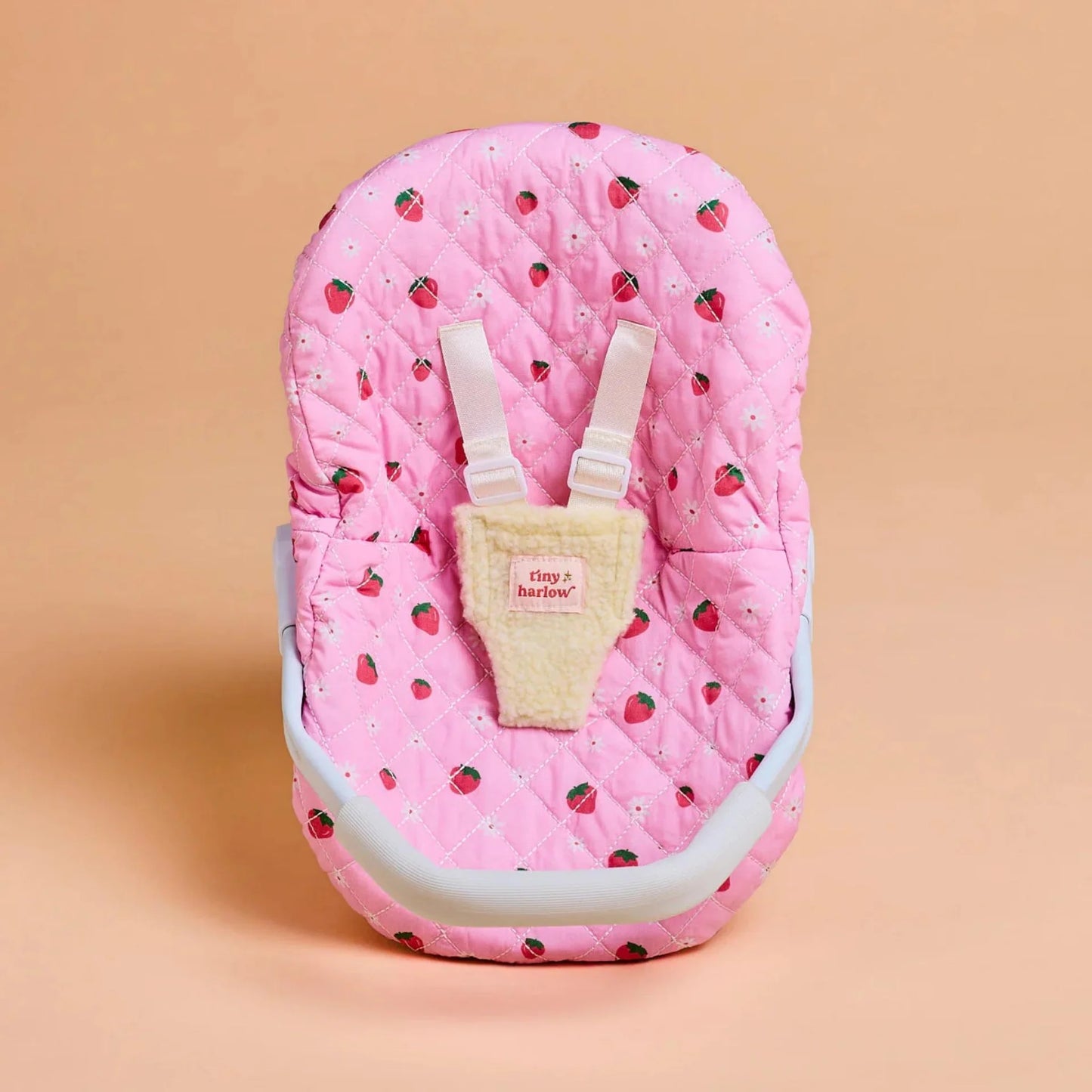 Doll Car Seat - Strawberry Picnic