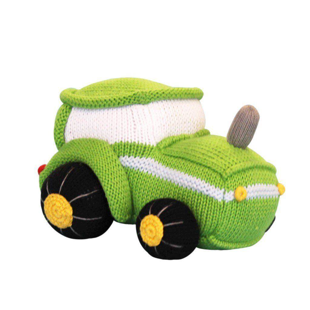 Tobey the Tractor Knit Doll 7" Plush