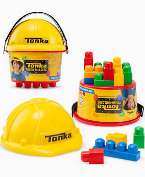 Tonka Mighty Builders Hard Hat & Bucket Playset