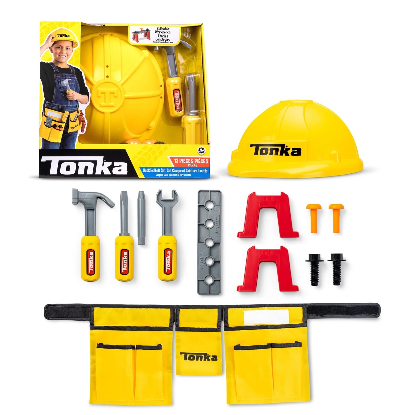 Tonka Tough! Toolbelt & Hard Hat Playset