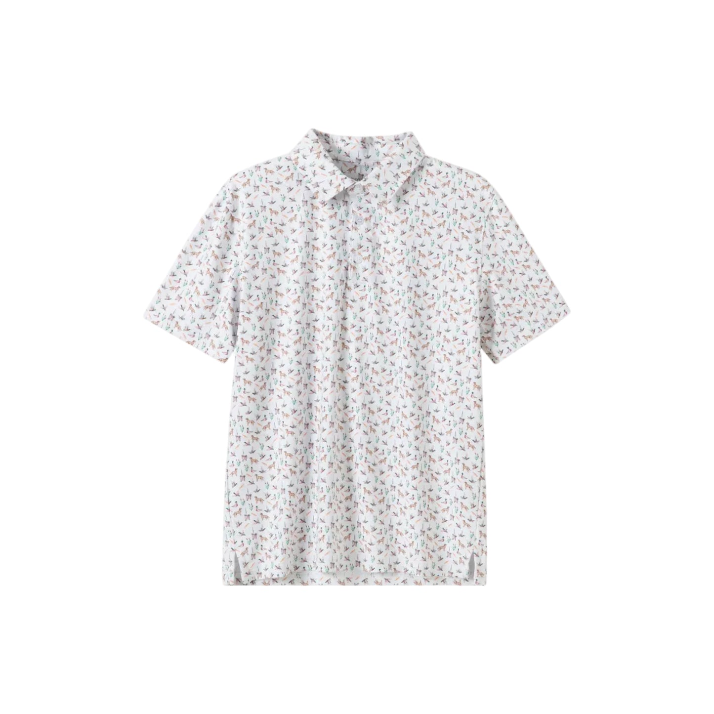 Waterfowl Print Polo