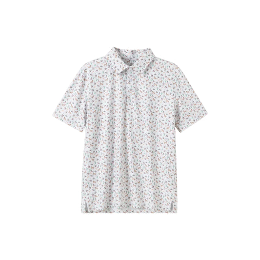 Waterfowl Print Polo