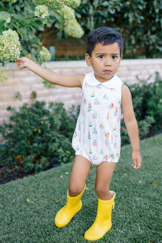 Yacht Baby Boy Bubble