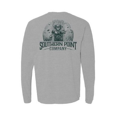 Youth Lab Retrievers Gun Metal T-Shirt Long Sleeve