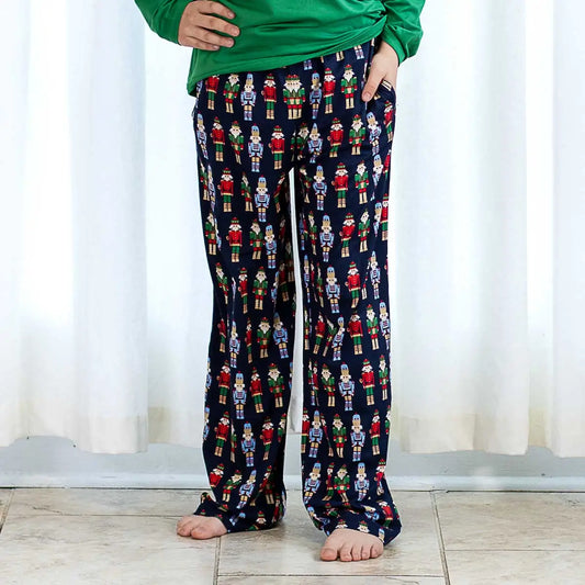 Youth Nutcracker March Sleep Pants Navy/Multi