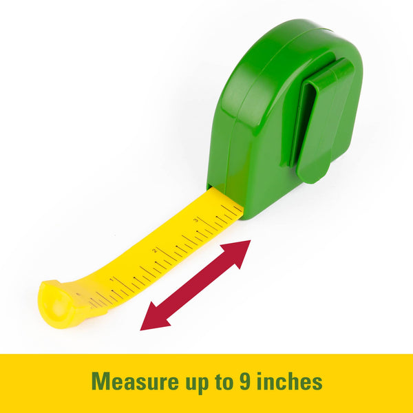 TOMY John Deere Deluxe Talking Toolbelt - 7-Piece Tool Set