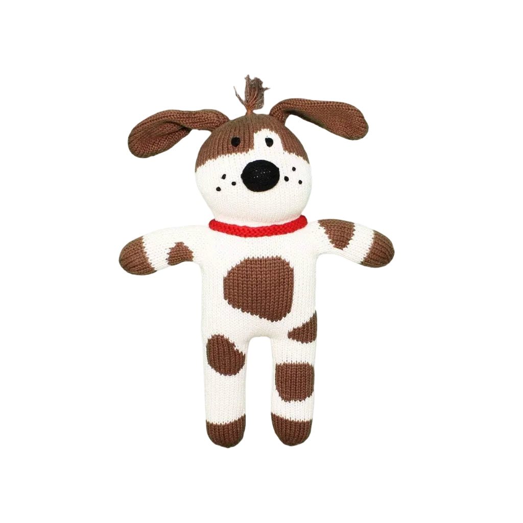 Mr. Woofers the Hand-Knit Dog Doll 5"