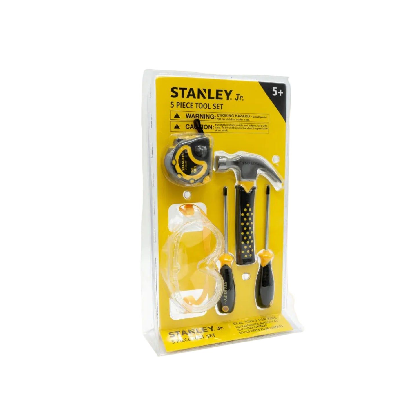 Red Toolbox Stanley Jr. 5-Piece Tool Set