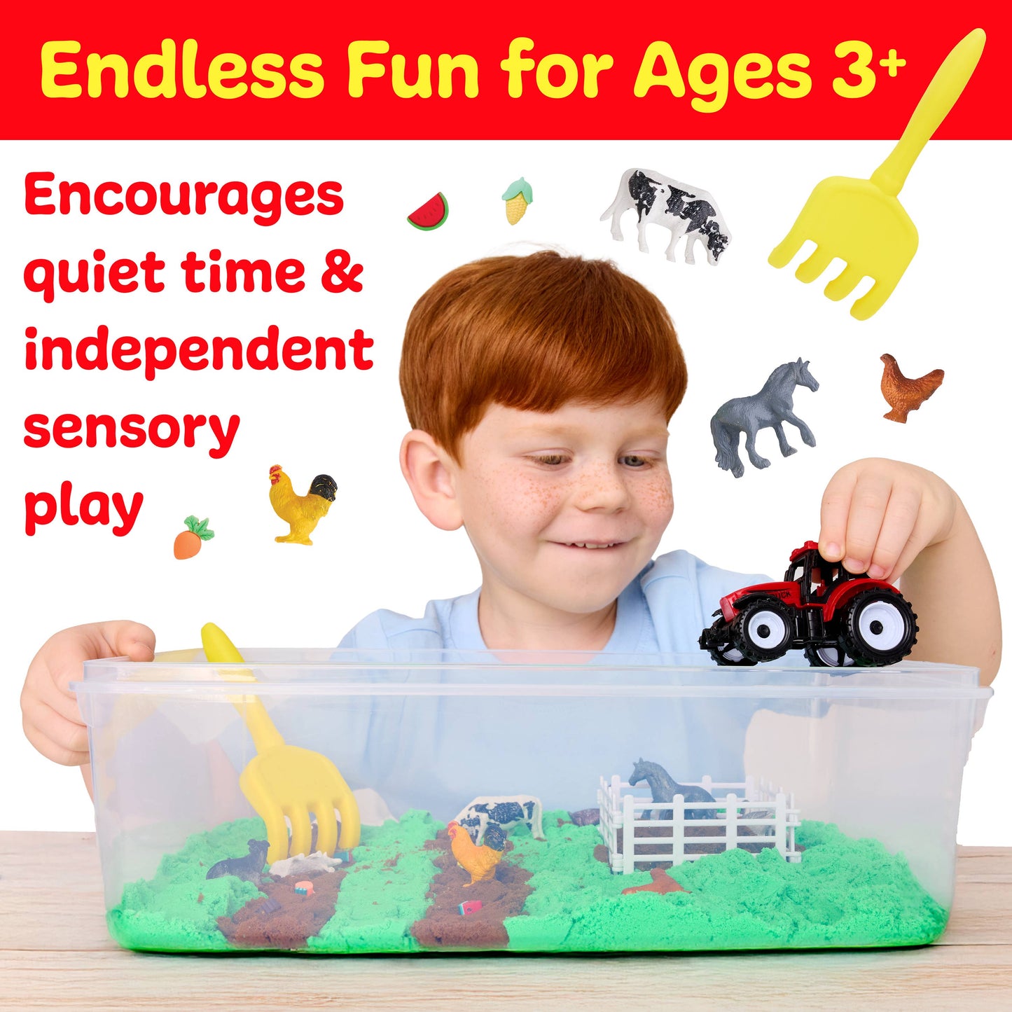 Sensory Bin Farm Activity Kit