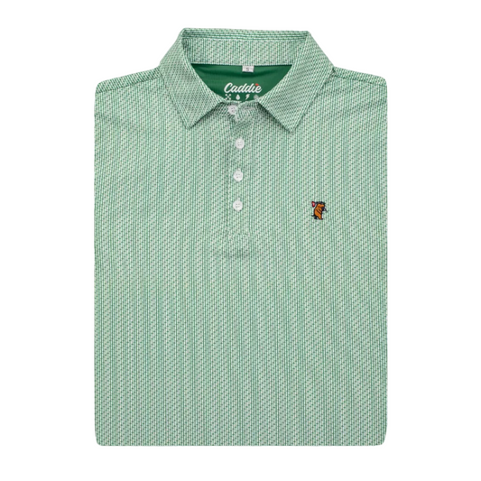 Caddie Green Tee Polo