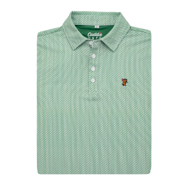Caddie Green Tee Polo