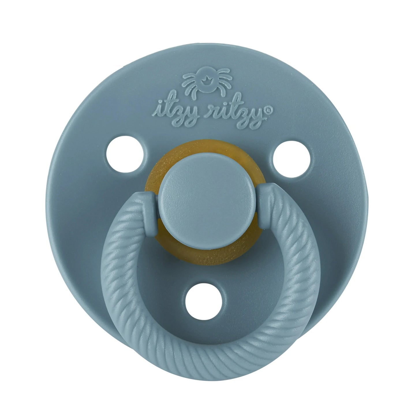 Itzy Soother Natural Rubber Paci Sets Harbor/Coast 0-6m