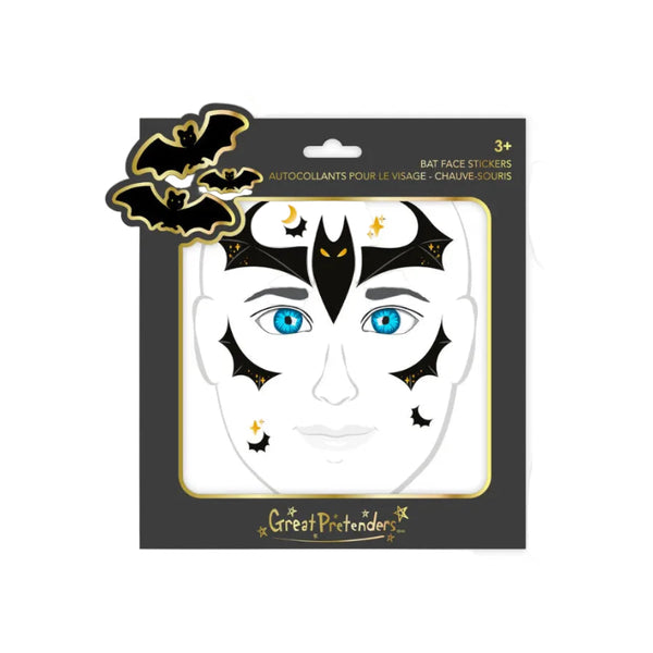 Bat Face Stickers
