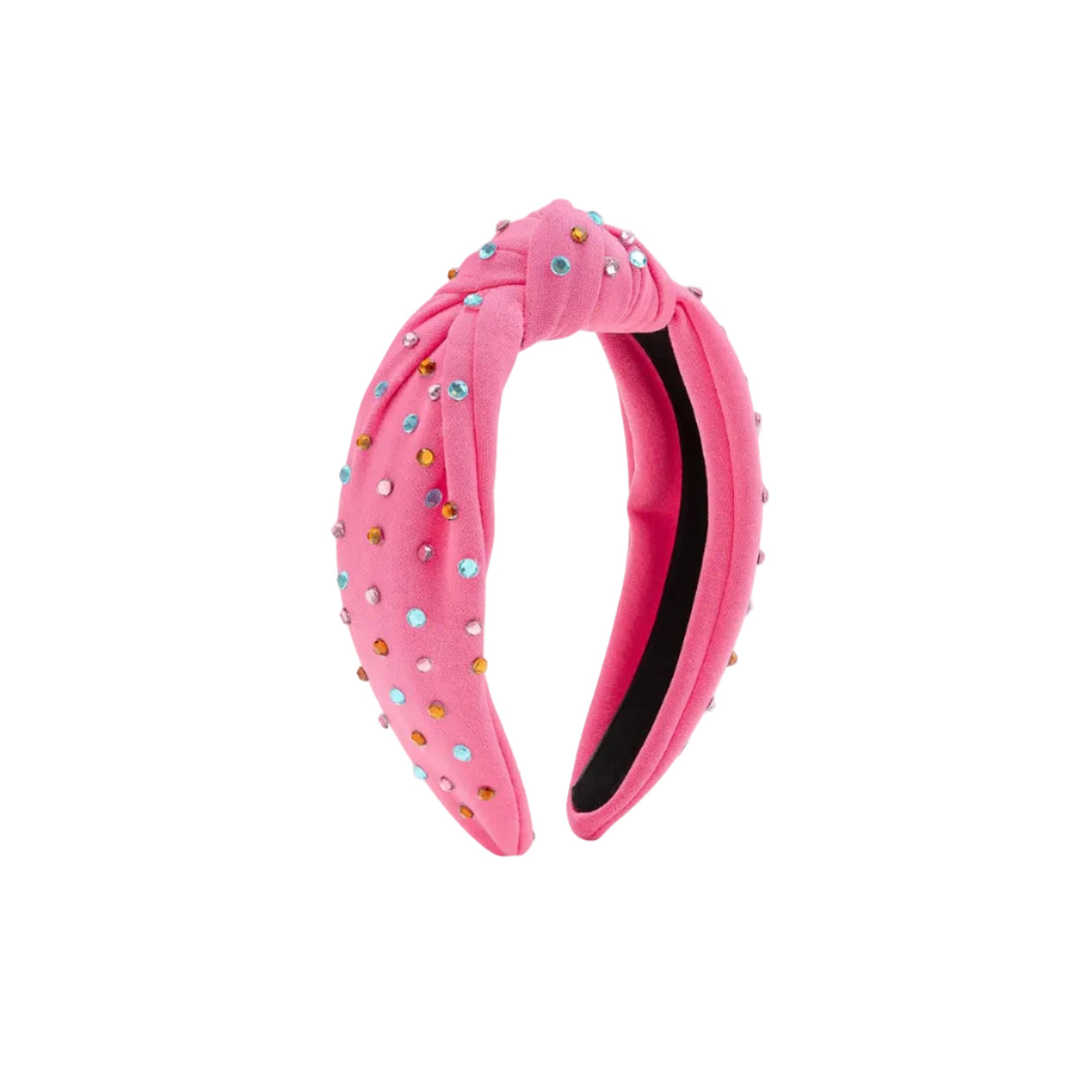 Raspberry Rhinestone Headband