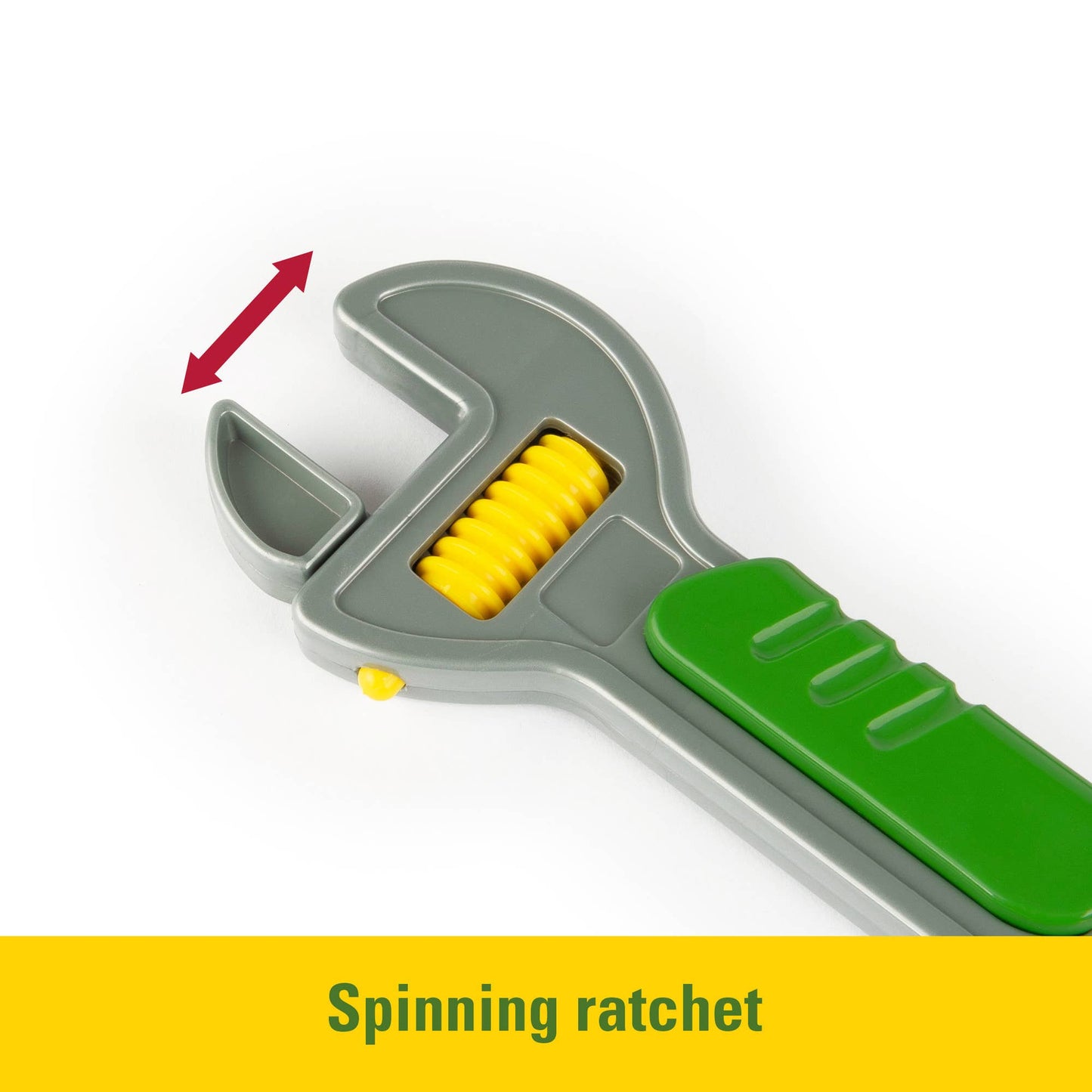 TOMY John Deere Deluxe Talking Toolbelt - 7-Piece Tool Set