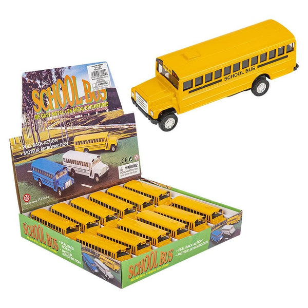 Pull Back School Bus