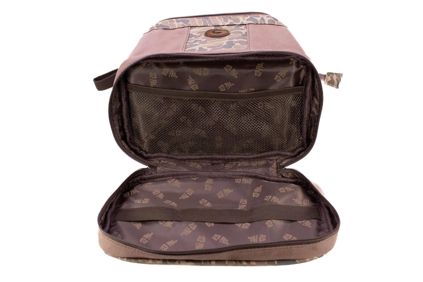 Georgia Bulldogs Camo Canvas Toiletry Bag