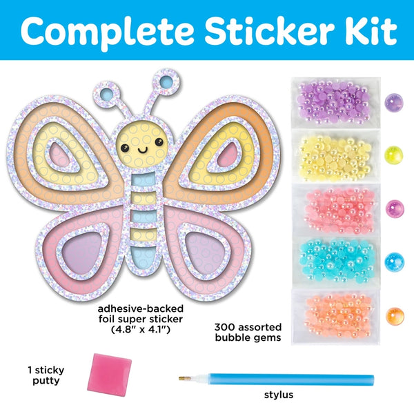 Bubble Gems Super Sticker Diamond Painting Kit - Bubble Tea