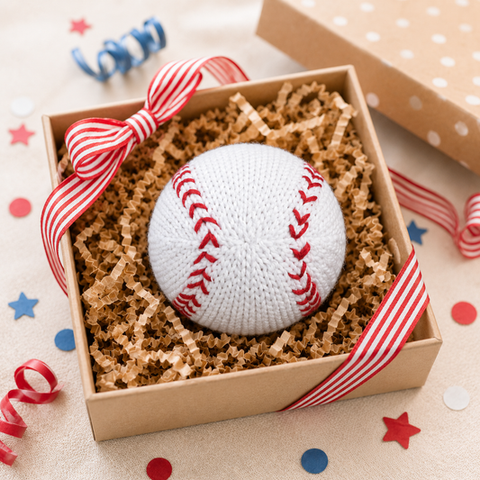 Will the Baseball Knit Rattle