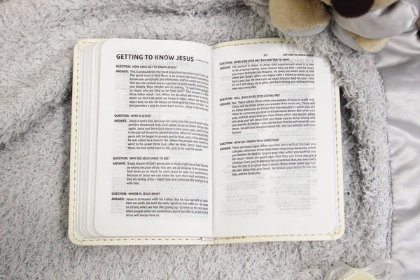 NIV Tiny Testament Bible New Testament Leathersoft White