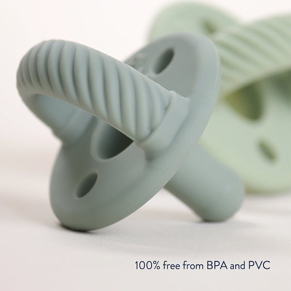 Sweetie Soother™ Pacifier Sets - Agave + Succulent Cables