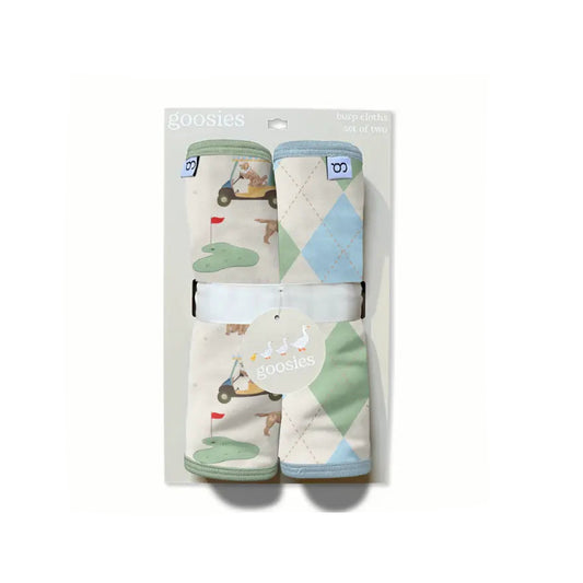 Barks & Birdies - Golf Dogs Burp Cloth Set