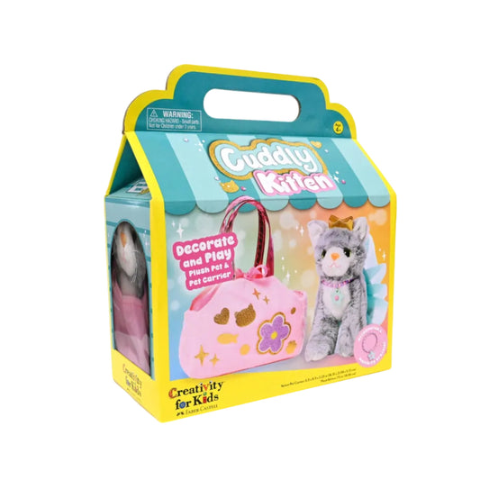 Decorate a Cuddly Kitten DIY Craft Kit for Kids