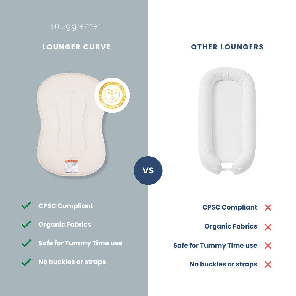 Infant Lounger Curve | Bluebell