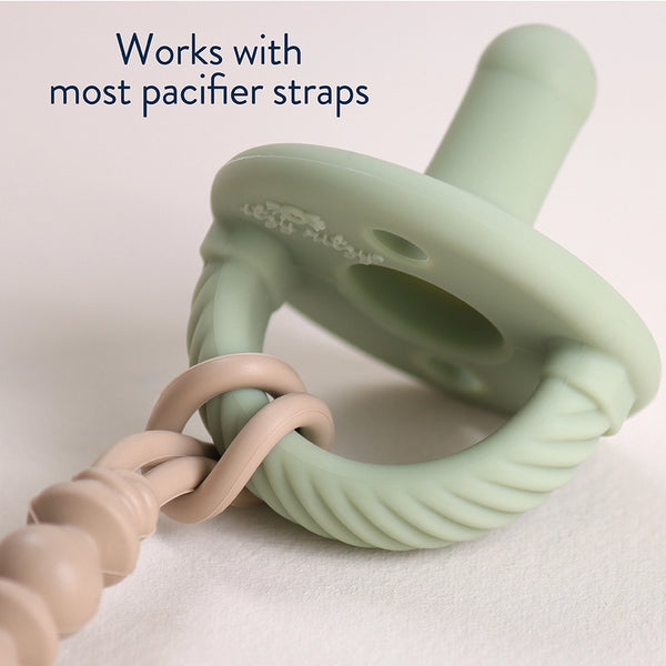 Sweetie Soother™ Pacifier Sets - Agave + Succulent Cables