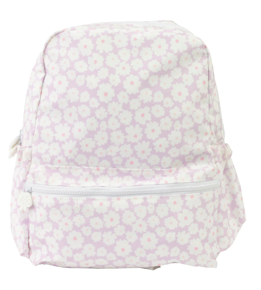 The Backpack Large  / Lavender Daises