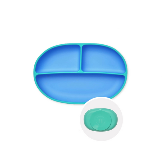 Color Pop Suction Plate - Blueberry