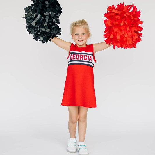 The University of Georgia | Bright Red Classic Cheer Dress