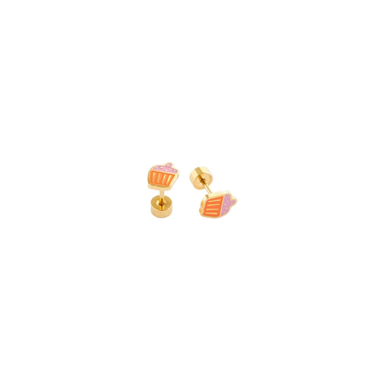 Cupcake Stud Earrings