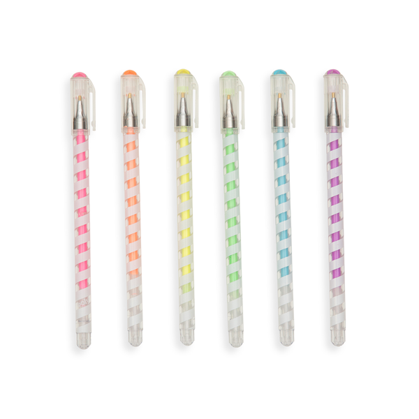 Totally Taffy Scented Colored Gel Pens - Set of 6