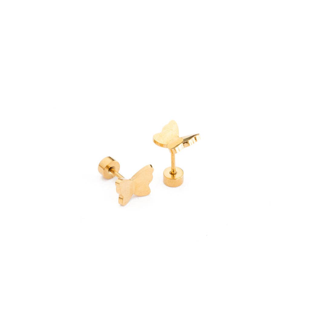 Butterfly Stud Earring
