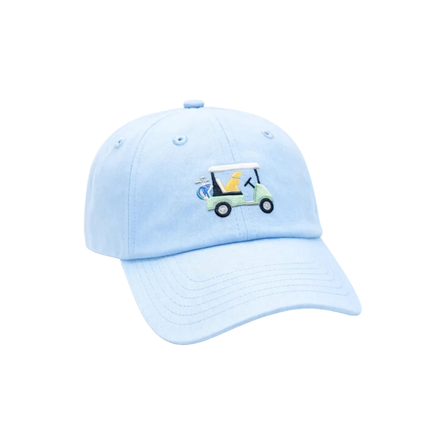 Dog in Golf Cart Baseball Hat - Youth (2-8)