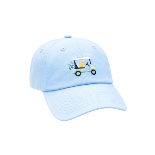 Dog in Golf Cart Baseball Hat - Youth (2-8)