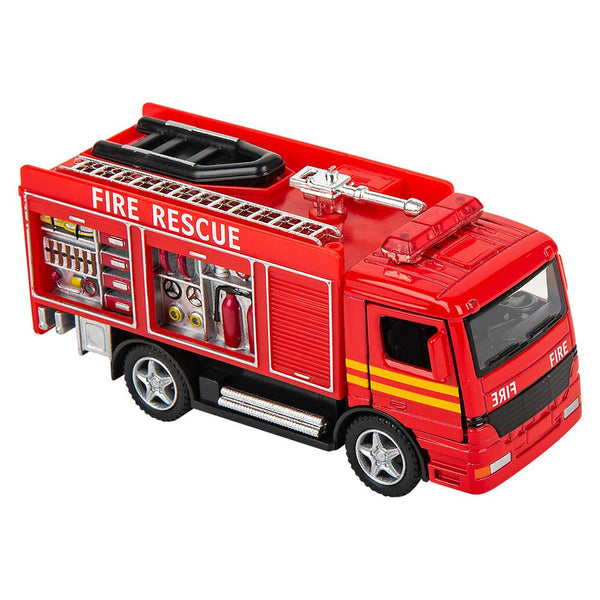 Pull Back Fire Engine Rescue