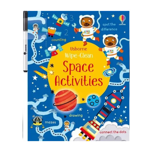 Wipe-Clean Space Activities : Usborne