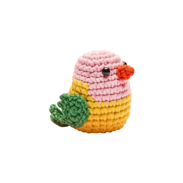 Cupid the Lovebird Crochet Kit