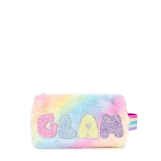 'glam' Tie Dye Plush Beauty Tube