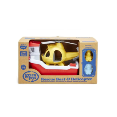 Rescue Boat & Helicopter