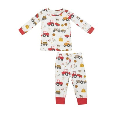 Happy Tractors Long Sleeve Loungewear Set